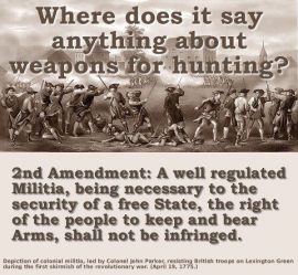 2a Guns NRA GOA hunting